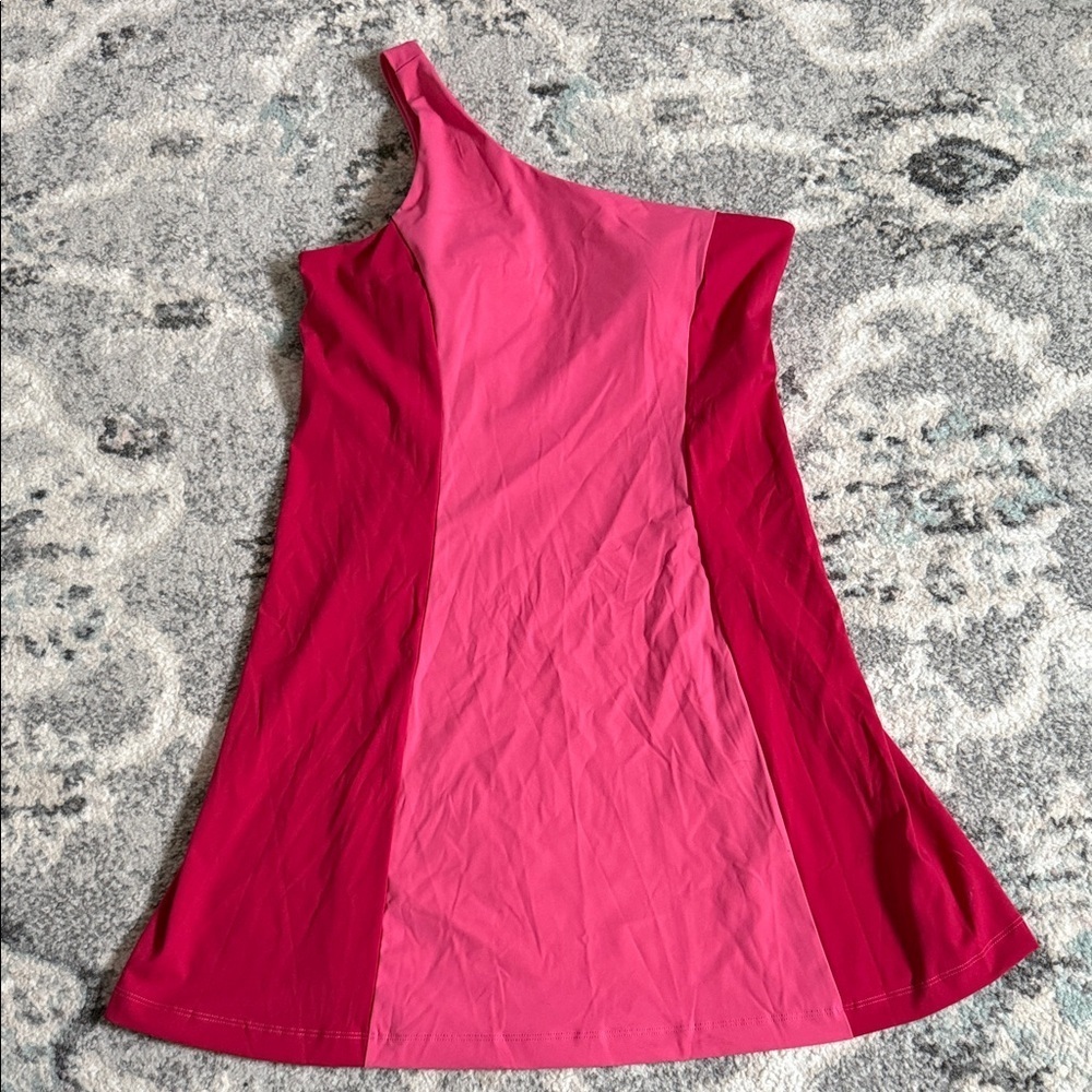Outdoor Voice One Shoulder Exercise Dress